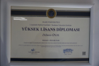 Uzm. Dyt. Dilmen Önal Diyetisyen sertifikası