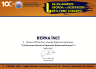 Dyt. Berna İnci Diyetisyen sertifikası