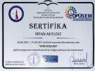 Fzt. İrfan Akyıldız Fizyoterapi sertifikası