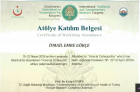 Op. Dr. İsmail Emre Gökce Genel Cerrahi sertifikası
