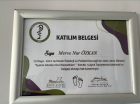 Podolog Merve Nur Güngör Podoloji sertifikası