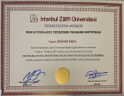 Klinik Psikolog  Zeynep Ekin Psikoloji sertifikası