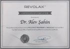 Dr. Alev Şahin Medikal Estetik Tıp Doktoru sertifikası