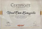 Dt. Eren Karagüllü Diş Hekimi sertifikası