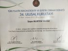 Op. Dr. Nurten Yavuz Plastik Rekonstrüktif ve Estetik Cerrahi sertifikası