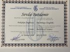 Psk. Sevda Bozdemir Psikoloji sertifikası