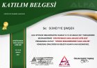 Dyt. Sümeyye Şimşek Diyetisyen sertifikası