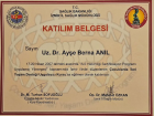 Prof. Dr. Ayşe Berna Anıl Çocuk Sağlığı ve Hastalıkları sertifikası