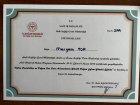 Op. Dr. Meryem Top Kadın Hastalıkları ve Doğum sertifikası