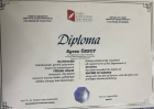Dt. Egesu Özsoy Diş Hekimi sertifikası