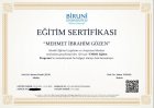 Psk. Dan. Mehmet İbrahim Gözen Psikolojik Danışman sertifikası