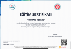Psk. Numan Keskin Psikoloji sertifikası