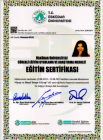 Psk. Rümeysa Kılıç Psikoloji sertifikası