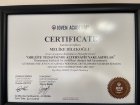 Uzm. Dyt. Melike Dilekoğlu Diyetisyen sertifikası