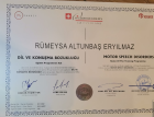 Psk. Rumeysa Altunbaş Eryılmaz Psikoloji sertifikası