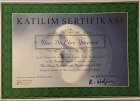 Uzm. Dr. Ebru Yücetürk Geleneksel ve Tamamlayıcı Tıp sertifikası