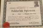 Op. Dr. Serdar Türklay Kadın Hastalıkları ve Doğum sertifikası