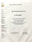 Op. Dr. Mesut Çaynak Genel Cerrahi sertifikası