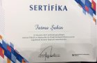 Dt. Fatma Şahin Diş Hekimi sertifikası