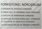 Prof. Dr. Mehmet Erkan Üstün Beyin ve Sinir Cerrahisi sertifikası