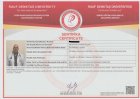 Dr. Furkan Küçük Medikal Estetik Tıp Doktoru sertifikası