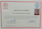 Uzm. Kl. Psk. Fadim Nur Arslan Psikoloji sertifikası