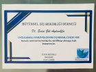 Dt. Enise Gül Aydınoğlu Diş Hekimi sertifikası
