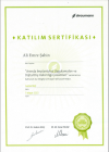 Dt. Ali Emre Şahin Diş Hekimi sertifikası