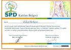 Klinik Psikolog  Zülal Sirkeci Klinik Psikolog sertifikası