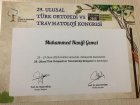 Op. Dr. Muhammed Hanifi Gemci Ortopedi ve Travmatoloji sertifikası
