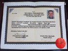 Uzm. Dr. Berkant Sönmez Tıbbi Onkoloji sertifikası