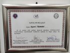 Op. Dr. Veysel Toprak Kadın Hastalıkları ve Doğum sertifikası