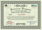 Psk. Ezgi Murat Psikoloji sertifikası