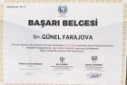 Psk. Dan. Günel Kudretli Psikolojik Danışman sertifikası