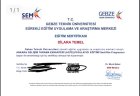 Psk. Dilara Temel Psikoloji sertifikası