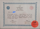 Uzm. Dr. Ebru Yücetürk Geleneksel ve Tamamlayıcı Tıp sertifikası
