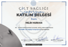 Dr. Melih Nurhan Medikal Estetik Tıp Doktoru sertifikası