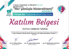 Op. Dr. Duygu Cebecik Özmüş Kadın Hastalıkları ve Doğum sertifikası