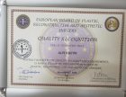 Op. Dr. Alper Geyik Plastik Rekonstrüktif ve Estetik Cerrahi sertifikası