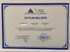 Uzm. Dr. Fatih Çakıroğlu Fiziksel Tıp ve Rehabilitasyon sertifikası