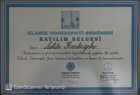 Fzt. Selda Koşar Fizyoterapi sertifikası