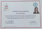 Dr. Sibel Bilgin Geleneksel ve Tamamlayıcı Tıp sertifikası