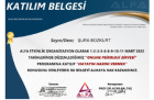 Psk. Şura Bozkurt Psikoloji sertifikası