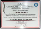 Fzt. İrfan Akyıldız Fizyoterapi sertifikası