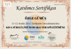 Psk. Özge Gümüş Psikoloji sertifikası