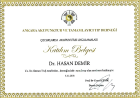 Dr. Hasan Demir Geleneksel ve Tamamlayıcı Tıp sertifikası