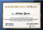 Psk. Dan. Gökhan Yazıcı Psikolojik Danışman sertifikası