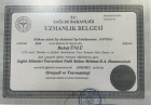 Op. Dr. Ruhat Ünlü Ortopedi ve Travmatoloji sertifikası