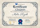 Dt. Melis Kızak Diş Hekimi sertifikası