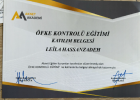 Uzm. Kl. Psk. Leila Hassanzadeh Psikoloji sertifikası